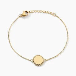 Bracelet Aurore Acier Jaune Forme