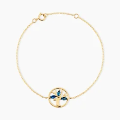 Bracelet Baylee Or Jaune Topaze