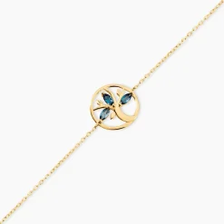 Bracelet Baylee Or Jaune Topaze