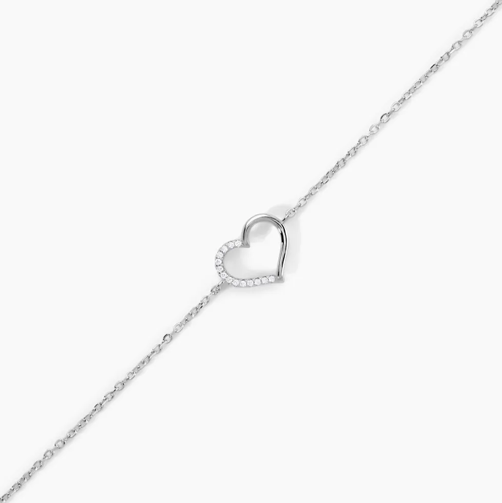 Bracelet Bertille Argent Blanc Oxyde De Zirconium