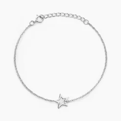 Bracelet Bess Argent Blanc