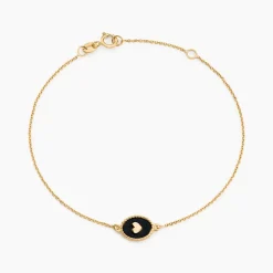 Bracelet Black Jack Or Jaune