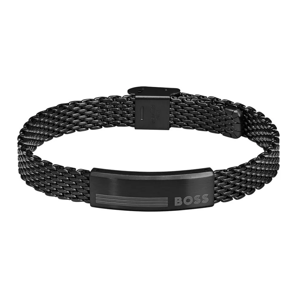 Bracelet Boss Alen Acier Noir