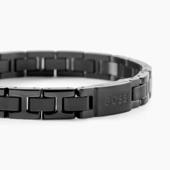 Bracelet Boss Links Essentials Acier Noir