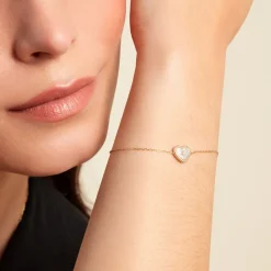 Bracelet Bronte Or Jaune Nacre Diamant