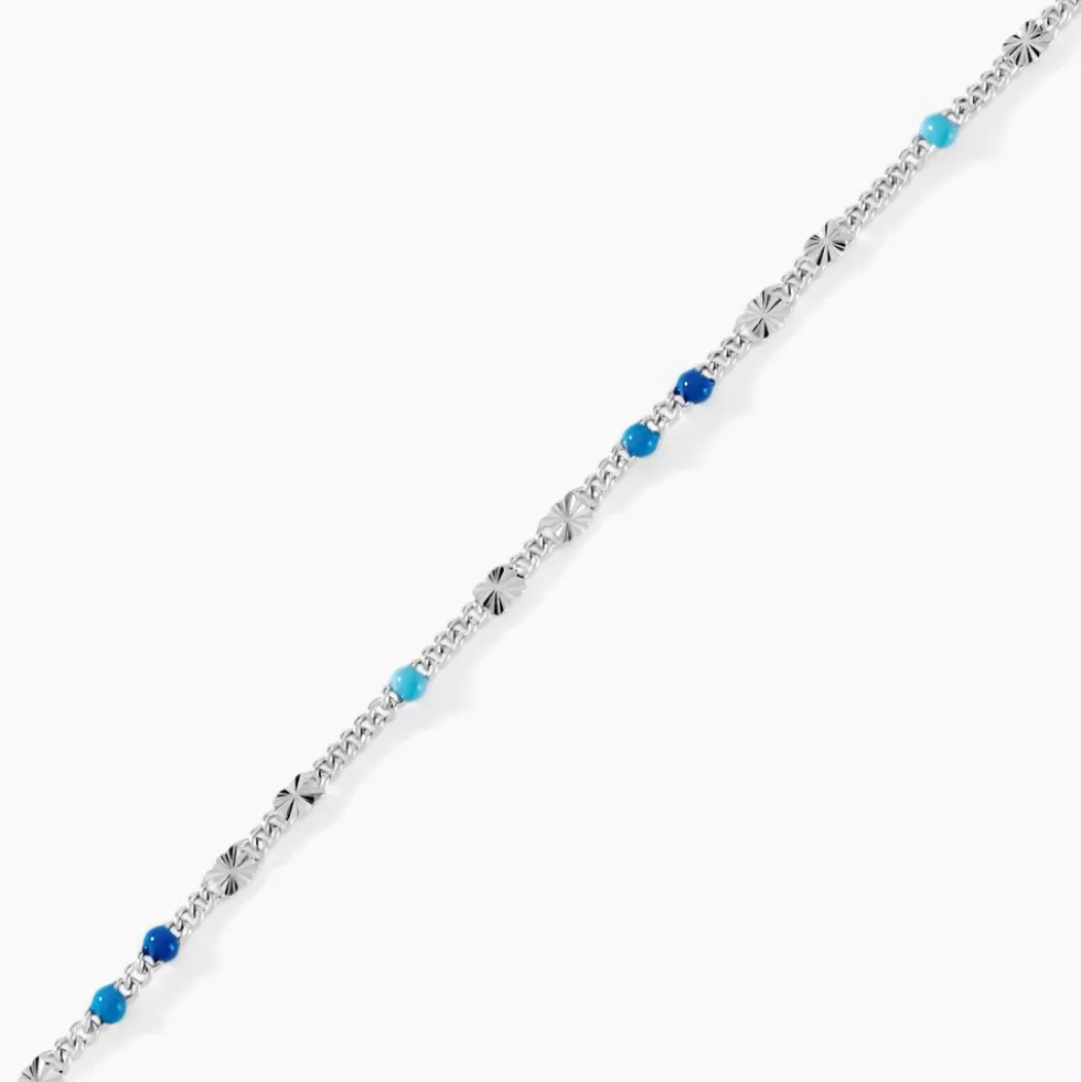 Bracelet Cacilia Argent Blanc