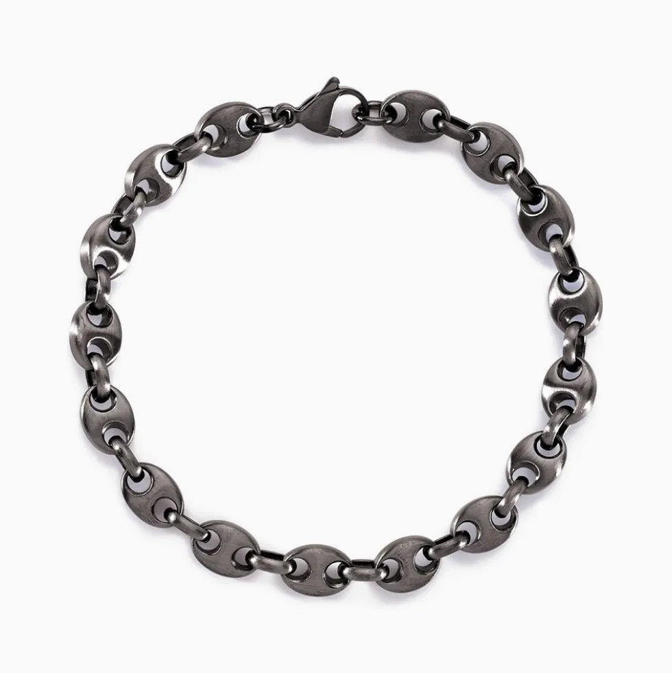 Bracelet Cadia Antique Acier Noir