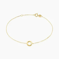 Bracelet Caius Or Jaune Oxyde De Zirconium