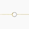 Bracelet Cajsa Or Jaune Oxyde De Zirconium