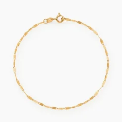 Bracelet Camelie Or Jaune