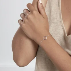 Bracelet Cencio Argent Blanc