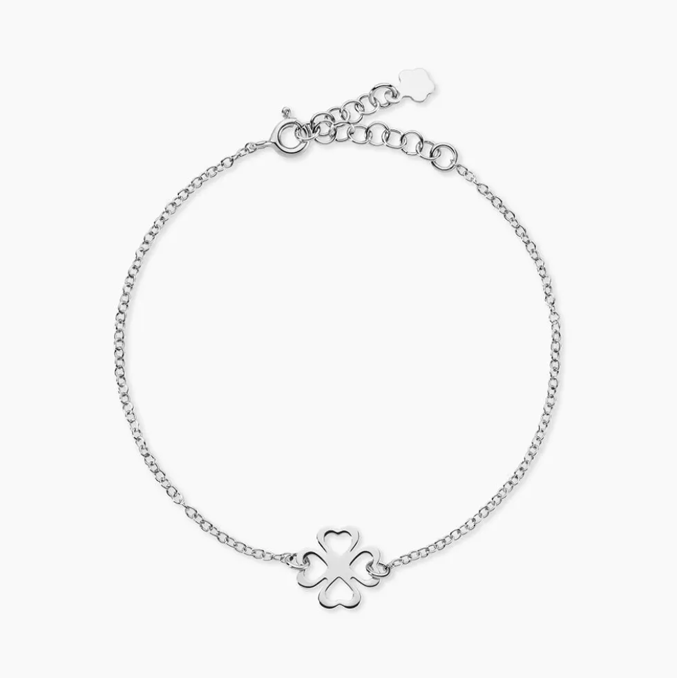 Bracelet Chance Argent Blanc
