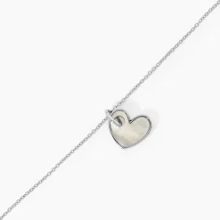 Bracelet Charla Argent Blanc Nacre