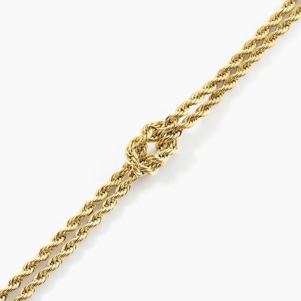 Bracelet Charleen Acier Jaune