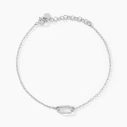 Bracelet Cherazade Argent Blanc