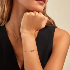 Bracelet Cherazade Argent Blanc