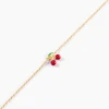 Bracelet Cherry Cerise Or Jaune