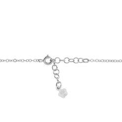 Bracelet China Argent Blanc