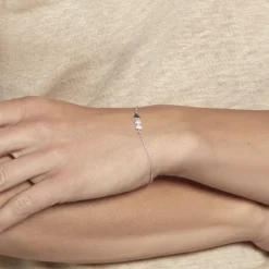 Bracelet Chleo Argent Blanc Oxyde De Zirconium