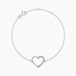 Bracelet Chlora Or Blanc Diamant
