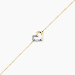 Bracelet Christine Or Jaune Diamant