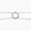 Bracelet Ciena Argent Blanc Oxyde De Zirconium