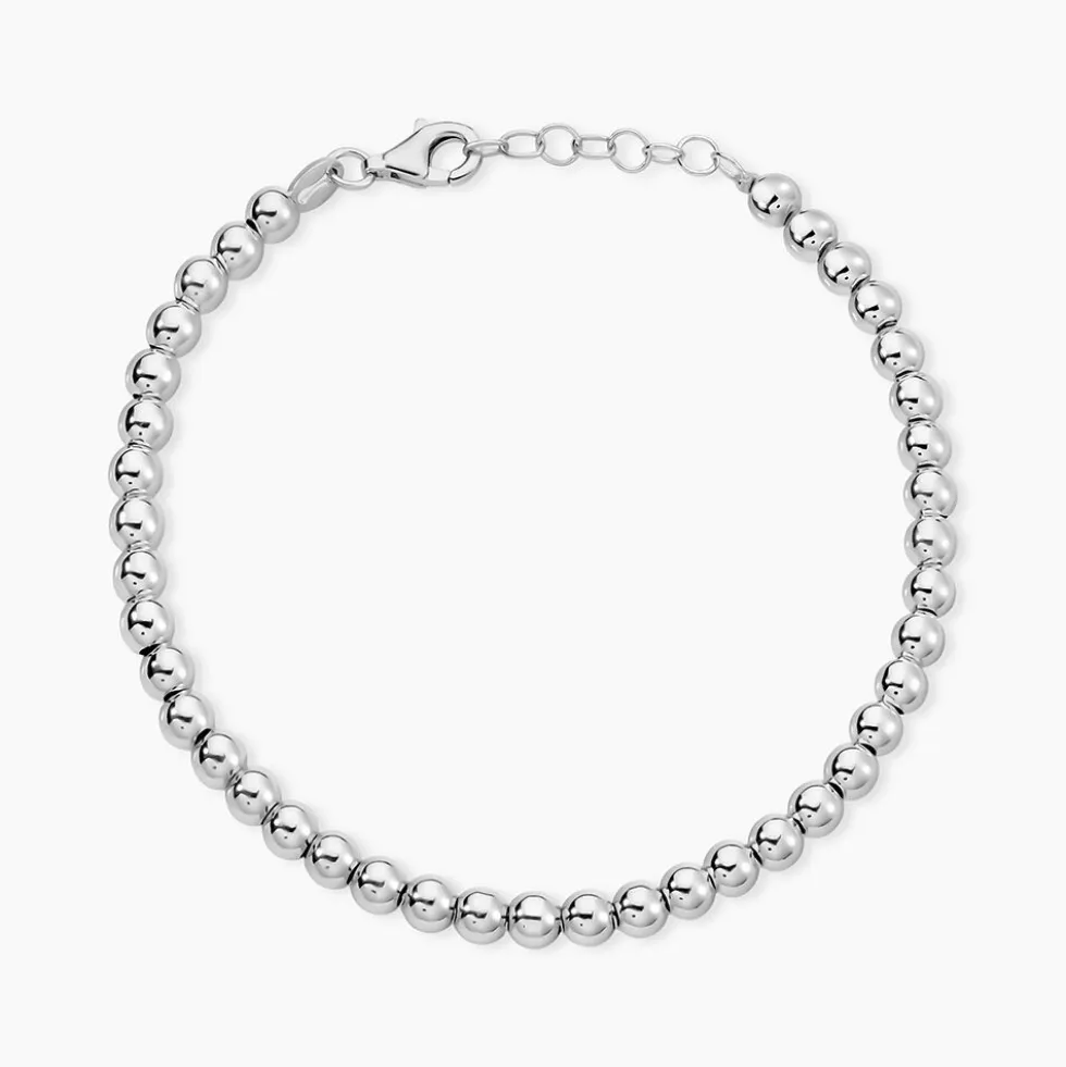 Bracelet Ciska Argent Blanc