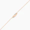 Bracelet Clodie Or Rose Diamant