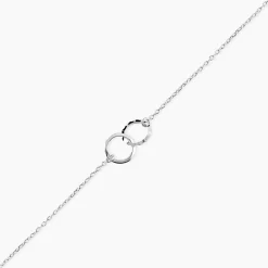 Bracelet Coline Argent Blanc