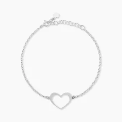 Bracelet Cosima Argent Blanc