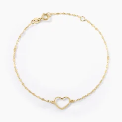 Bracelet Cuore Or Jaune