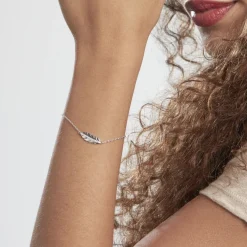 Bracelet Cynthia Argent Blanc Oxyde De Zirconium