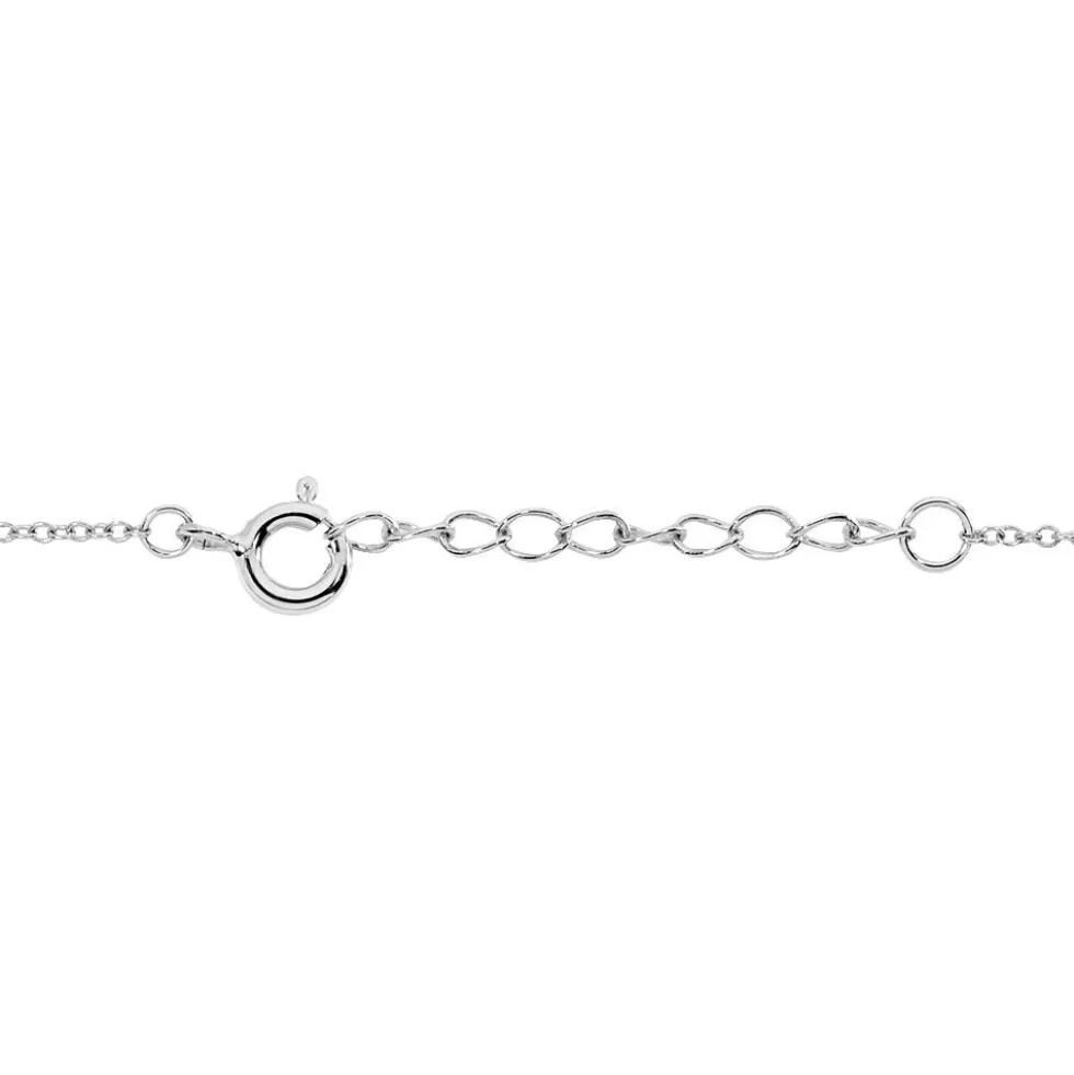 Bracelet Cynthia Argent Blanc Oxyde De Zirconium