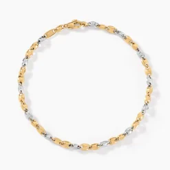 Bracelet Dami Or Bicolore