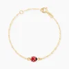 Bracelet Deena Or Jaune Oxyde De Zirconium