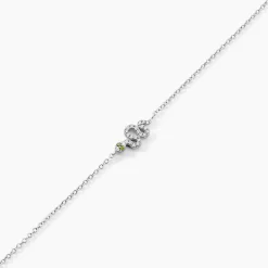 Bracelet Desert Argent Blanc Oxyde De Zirconium