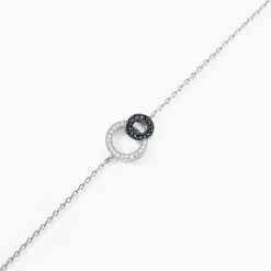 Bracelet Diana Argent Blanc Oxyde De Zirconium