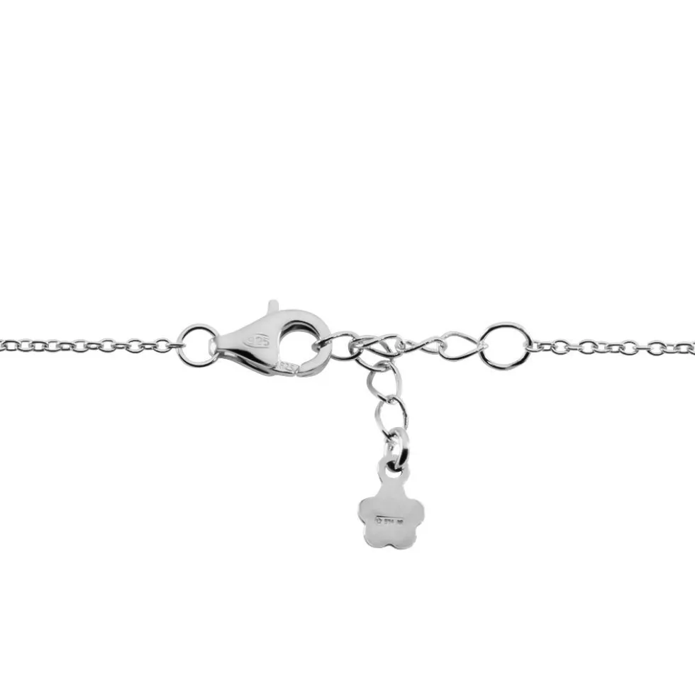 Bracelet Dita Argent Blanc Oxyde De Zirconium