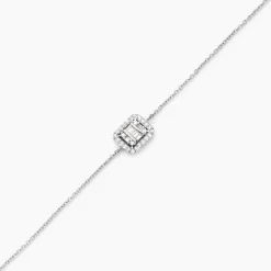 Bracelet Dodie Or Blanc Oxyde De Zirconium
