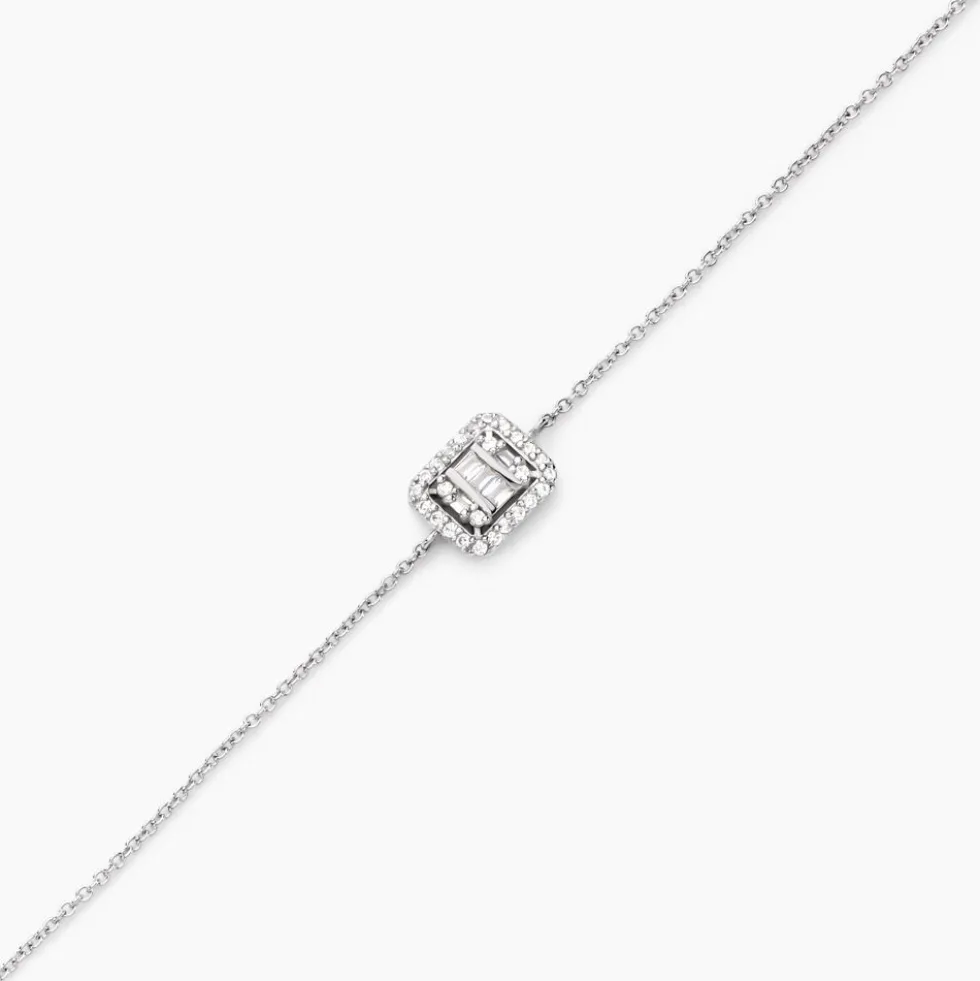 Bracelet Dodie Or Blanc Oxyde De Zirconium