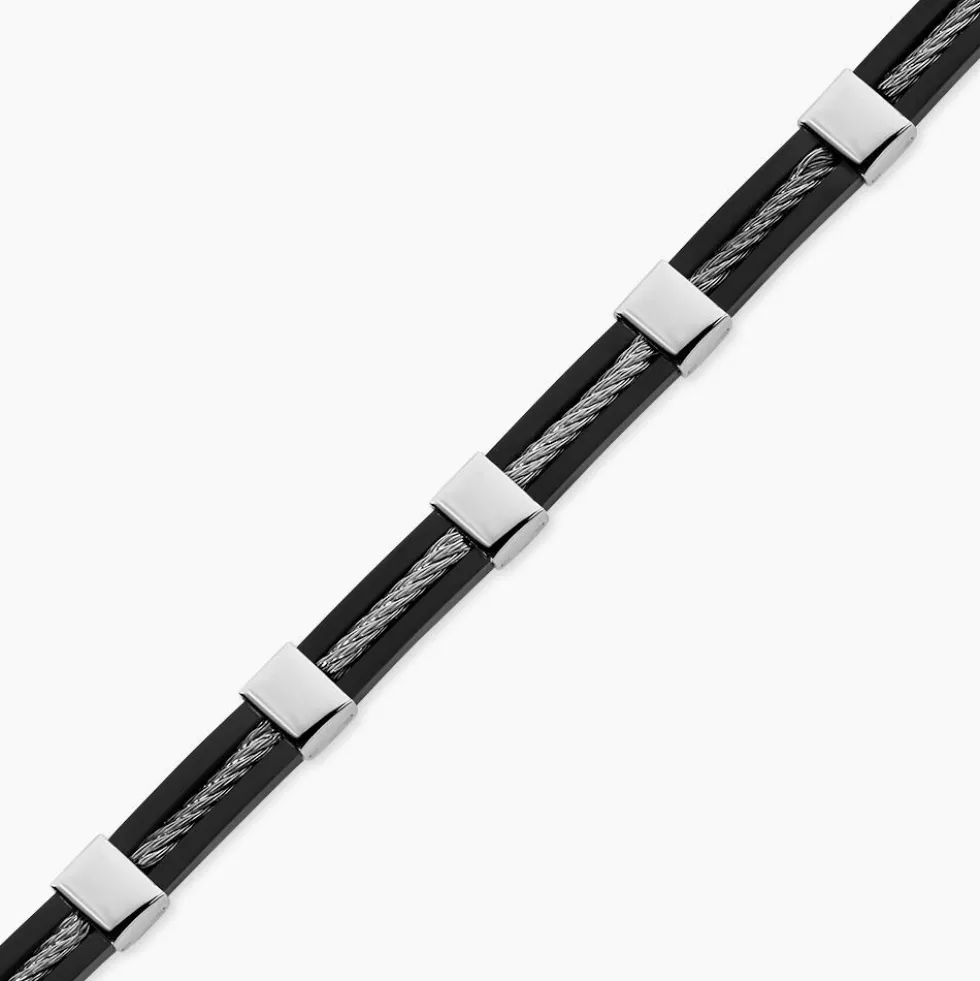 Bracelet Dolovan Acier Blanc