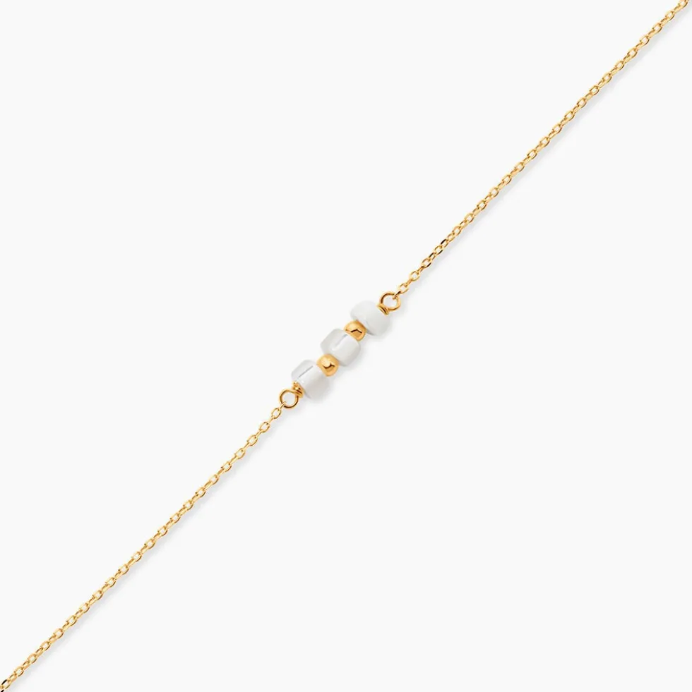 Bracelet Ean Or Jaune Nacre