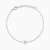Bracelet Eclat Argent Blanc Oxyde De Zirconium