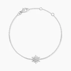 Bracelet Effie Argent Blanc Oxyde De Zirconium