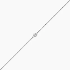 Bracelet Eirena Or Blanc Diamant