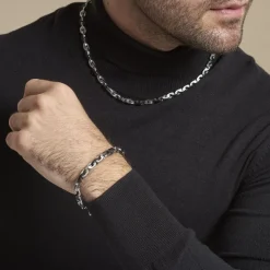 Bracelet Eirik Acier Bicolore