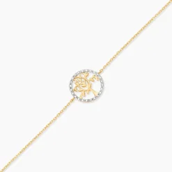 Bracelet Eleone Or Jaune Diamant