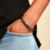 Bracelet Ellis Acier Blanc