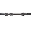 Bracelet Emilien Acier Noir