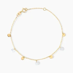 Bracelet Epurea Or Jaune Nacre
